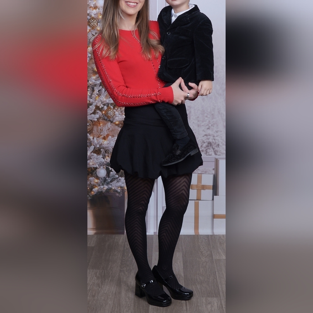 Elegant Black Mini Skirt for Women